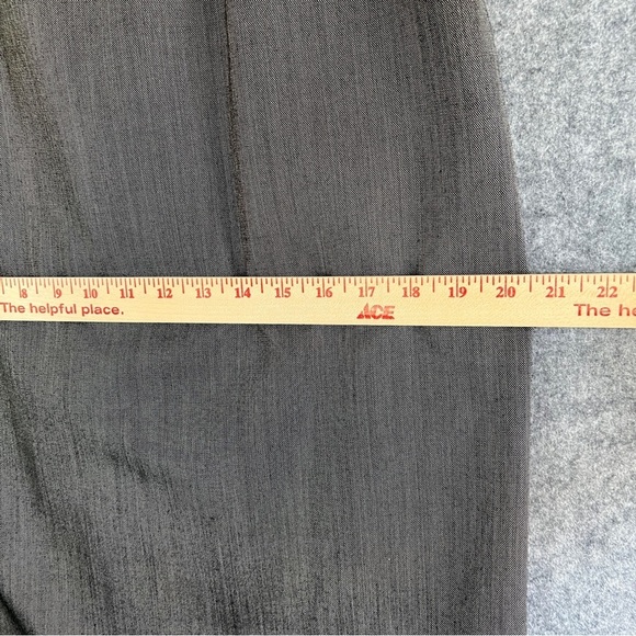 MARE SPORT Vintage Wool & Silk Midi Skirt Lined Pockets SIze Italy 46 / US 10 - Picture 6 of 8